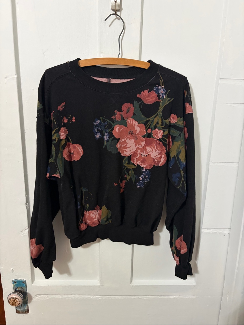 Anthropologie Pilcro Niki Bubble Sweatshirt